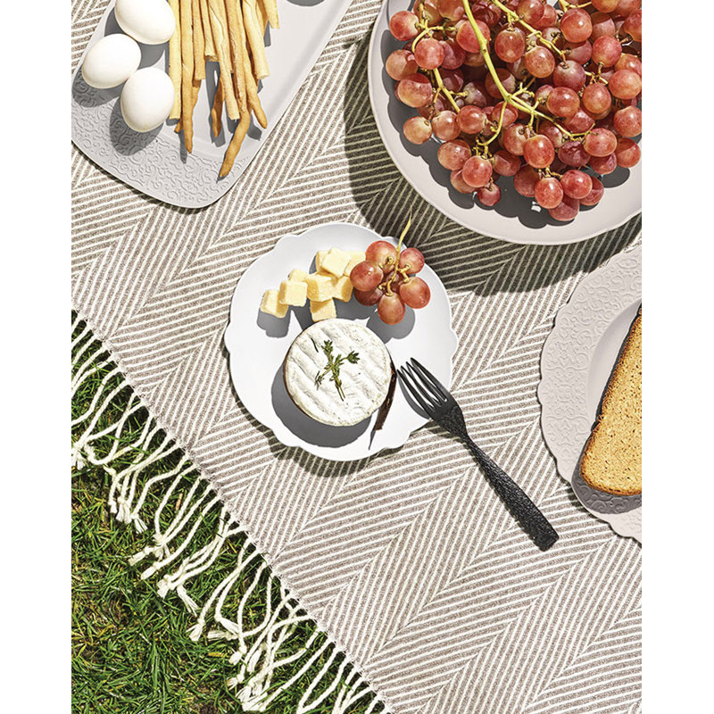 Dressed En Plein Air Melamine Salad/Dessert Plate