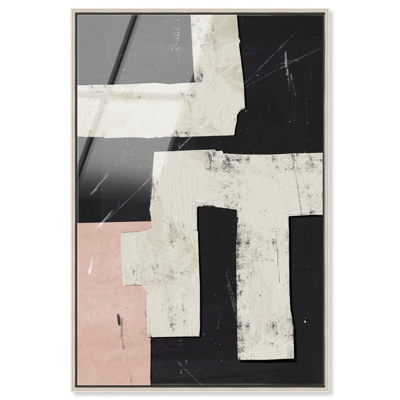 Placed Together Print by Oliver Gal, 11"H x 16"W, Silver Floater Frame