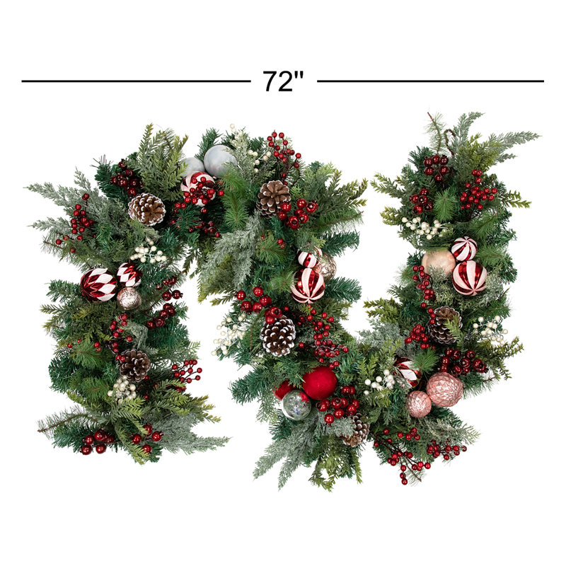 10'' in. Faux Garland