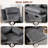 Recliner Chair, Rocking Chair with Massage and Heat, 360° Swivel Recliner Chairs for Adults, Rocker Manual Recliner with Remote Control and Side Pocket for Living Room, Bedroom, Nursery-1101553399