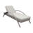 Badami Modern Adjustable Outdoor Patio Chaise Lounge Chair in Wicker and Cushions-71176304