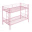 Lit superposé en métal rose simple sur simple-1208948667