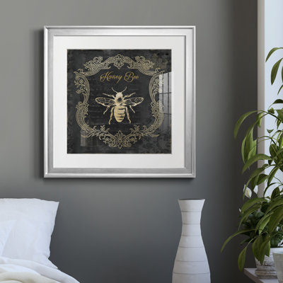 Royal Honey Bee II - Reproduction d'art graphique sur papier encadré
