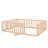 Wood Daybed Frame With Fence-945896501-950091827