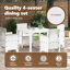 5 Piece Garden Dining Set Poly Rattan-205415880