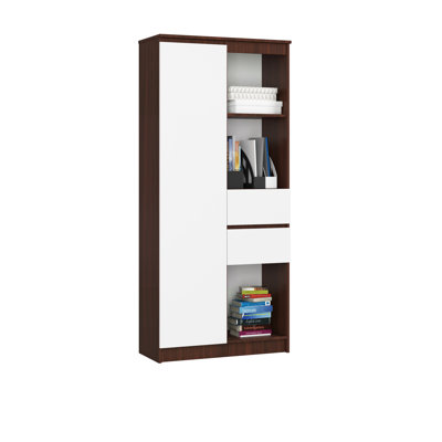 Reg-Wen-Bia 180cm H x 80cm W Standard Bookcase