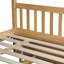 Lit superposé convertible en bois d'hévéa massif naturel avec lit gigogne, pour les chambres d'enfants partagées et les invités pour la nuit, style minimaliste