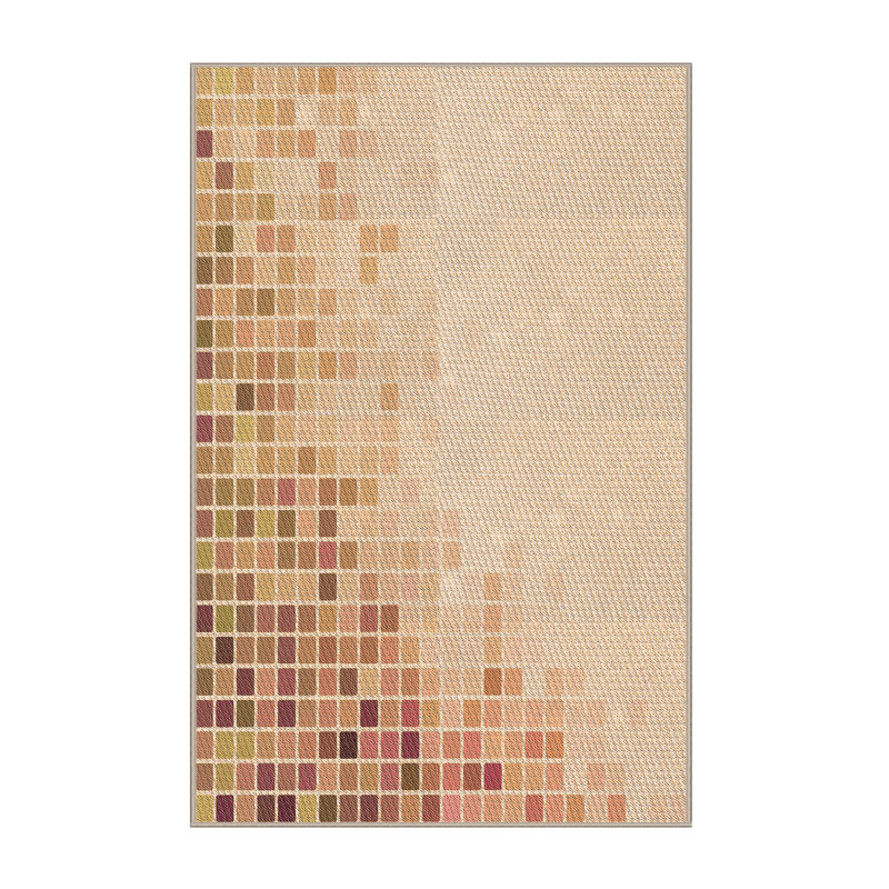 Tapis à motif lavable à la machine 2989 pat3394-org, Rectangle 4 pi x 6 pi