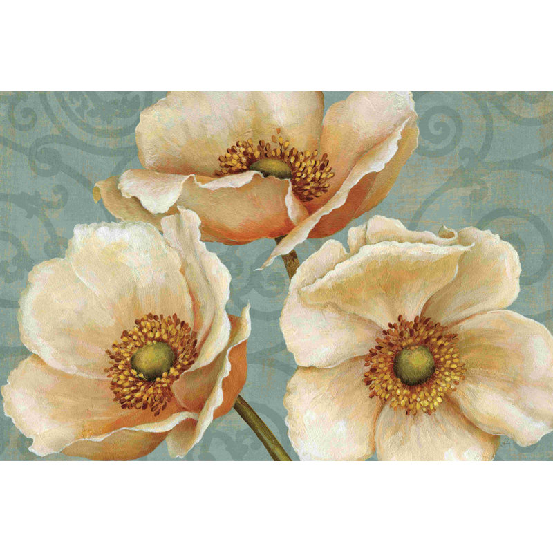 " Windflower " by Daphne Brissonnet,  8" W  x 12" H 