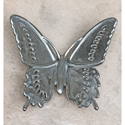 Botanical Oversized 2 3/4" Length Butterfly Knob