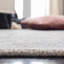 Tapis oriental beige / bleu en laine / coton / latex touffeté à la main Fallbrook-861290620