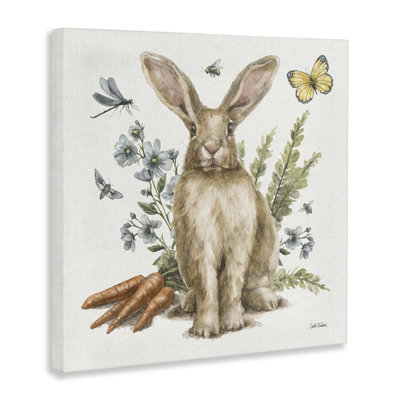 «Rabbit & Garden Patch» par Leslie Trimbach