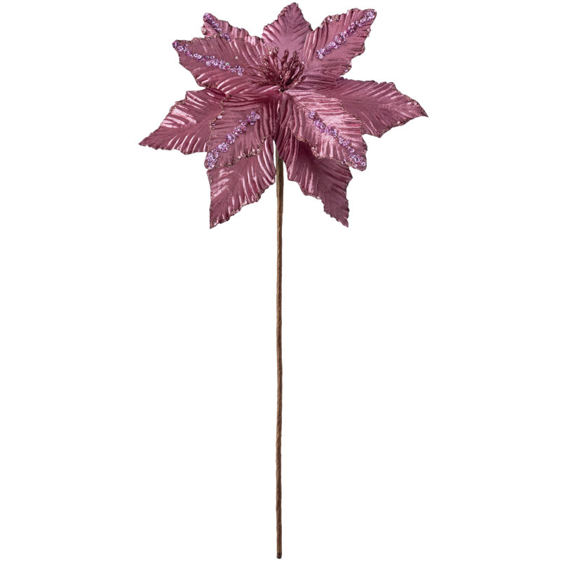 Fabric Poinsettia Arrangement