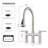 SOUEEUM Pull Down Kitchen Faucet-84912369