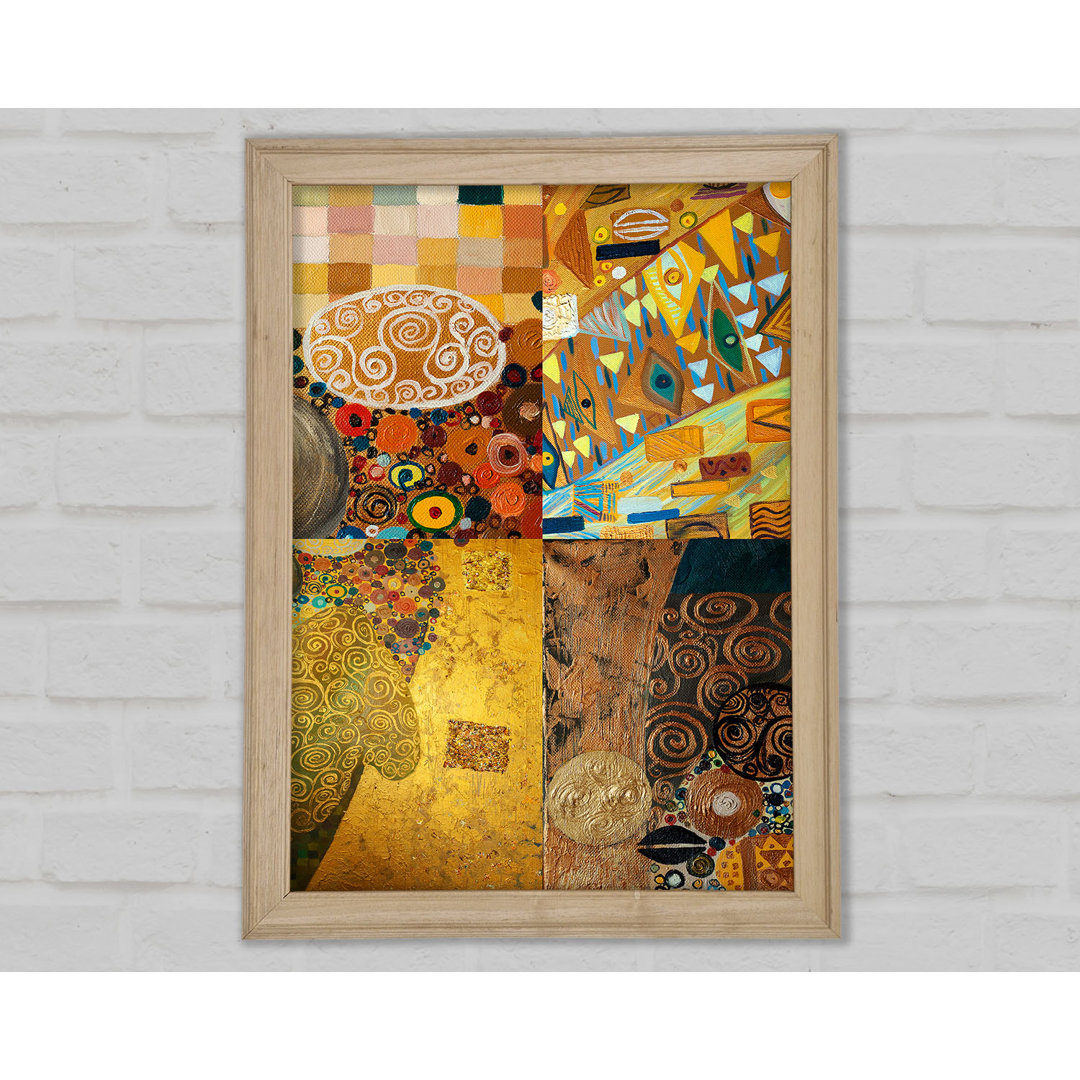 Klimt Goldene Regeln - Druck