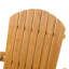 Chaise Adirondack pliante en bois massif Noyes-1123599945
