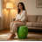 Novelty Lime Stool Resin Fruit-Shaped Side Table
