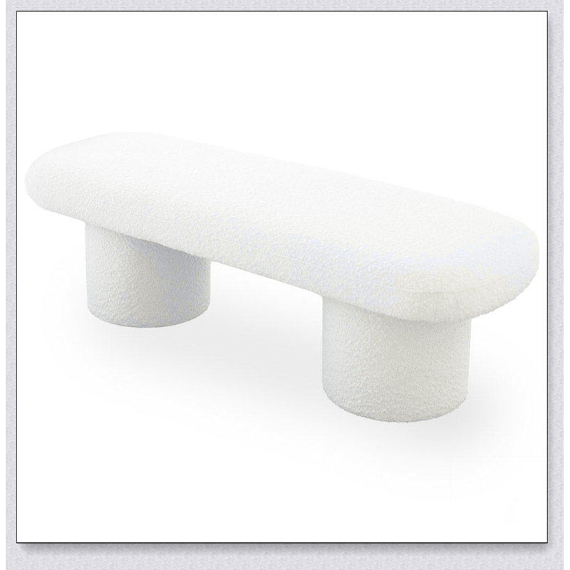 Banc Randolph Ivory Boucle