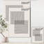 Minimal Geometric Lines and Squares II - impression sur toile tendue-55232201