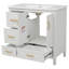 Meuble-lavabo 36 po avec lavabo, portes et tiroirs à fermeture en douceur-117812317