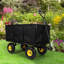 Chariots de jardin à benne basculante 700 lb avec côtés amovibles