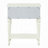 Lalo 1-Drawer Nightstand in Ivory