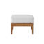 Chesapeake Outdoor Teak Ottoman