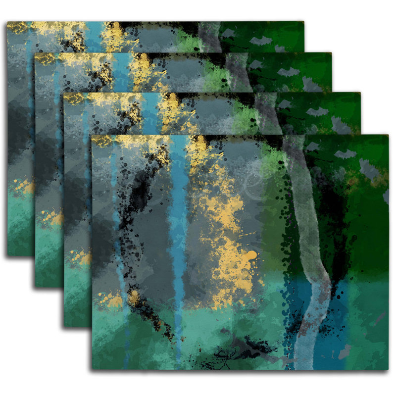 Polyester Abstract Placemat