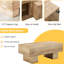 17,2 MDF 43,3 po x 21,6 po x 17,2 po