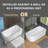 59'' W x 30'' D Freestanding Right Corner Soaking Bathtub Acrylic Stand Alone Back to Wall Alcove Tub with Overflow Glossy White