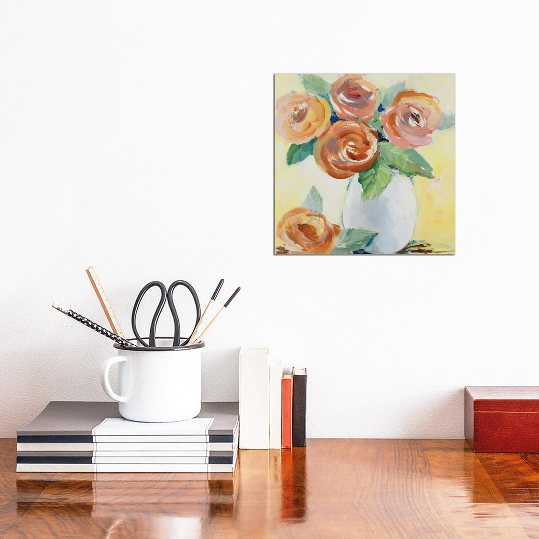 Sunny Blooms by Lanie Loreth - Wrapped Canvas Gallery-Wrapped Canvas GiclÃ©e