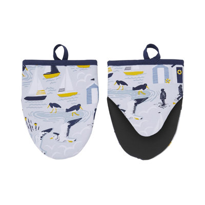 Ulster Weavers Seashore Animal Print 100% Cotton Oven Mitt Set