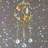 Crystal Suncatcher for Windows Moon Shaped with Enchanting Butterfly Design