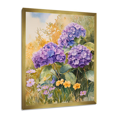 Stephanie - Art mural sur toile à motif floral