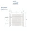 Paroi de douche à 3 panneaux l 60 po x P 32 po Expressions-1505450160