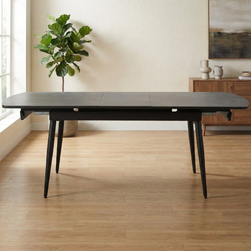 Valinda Extendable Stone Top Dining Table