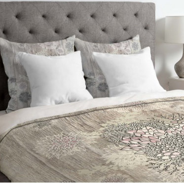 Iveta Abolina Traditional Floral Duvet Cover, Twin Duvet Cover
