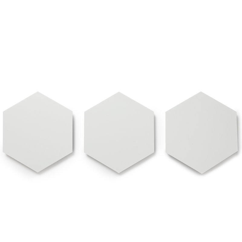 Carrelage en vinyle GlueCore Mosaic 28mil x l 12 "x L 10", Neige