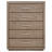 Gursevak 5-Drawer Bedroom Chest Barley Brown