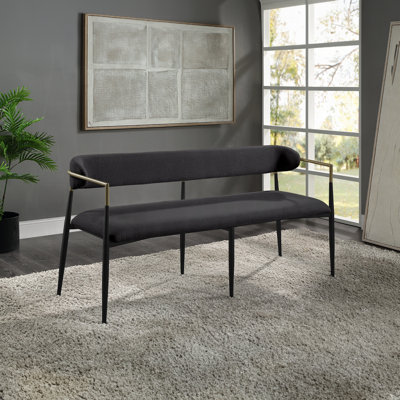 Banc en chenille Jaramillo