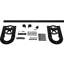 Ensemble de quincaillerie de porte de grange simple standard Premium Wagon Wheel Horseshoe-688459881-688459797