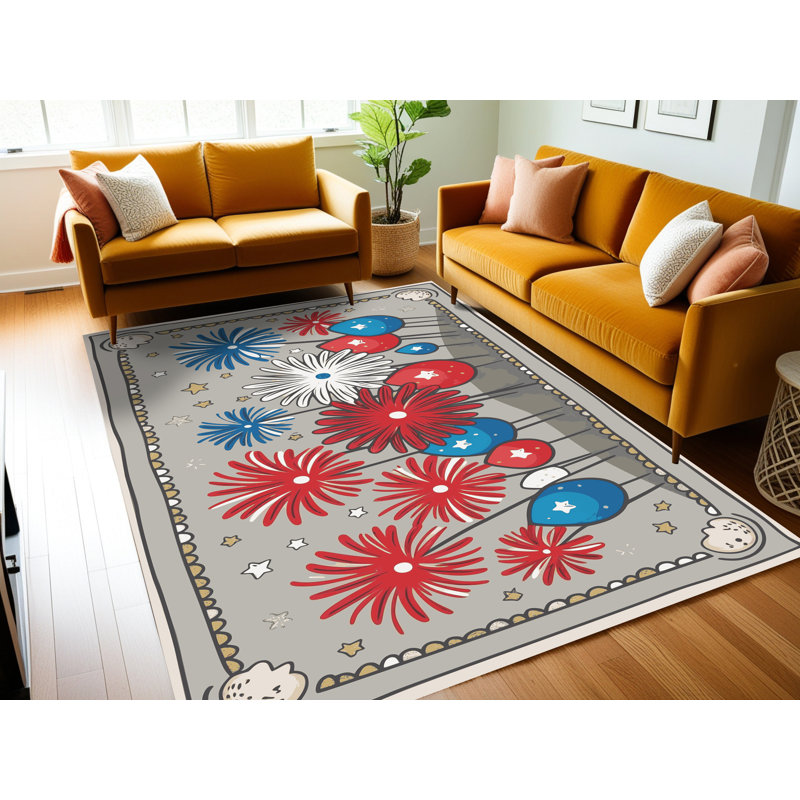 Tapis d'été Holiday The Aisle®, Rectangulaire 3 pi x 5 pi
