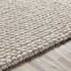 Handwoven Flatweave Ivory Area Rug