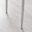 Eubanks 4 Black Dining Table & 4 Grey Gold Leg Chairs-74998893