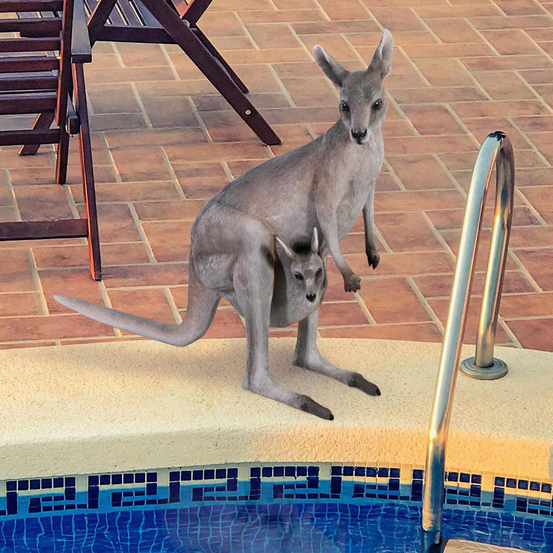 Statue kangaroo australienne outback