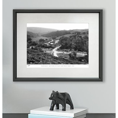 Dartmeet, Meeting Of East And West Dart 1925 - Single Picture Frame Print