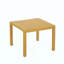 Ensemble de meubles d'intérieur / extérieur 2 pièces 1 chaises et 1 table basse Matériau PP imperméable - Ensemble de conversation pour patio facile à assembler-1169028593