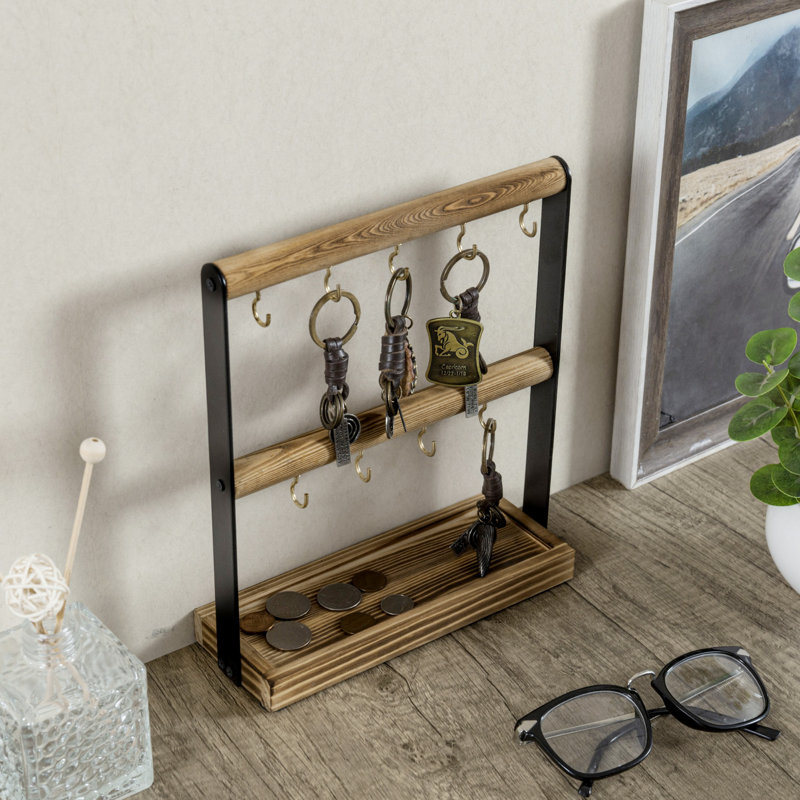 Entryway Key Hook Valet Jewellery Stand
