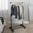 32.87'' Metal Rolling Clothing Rack