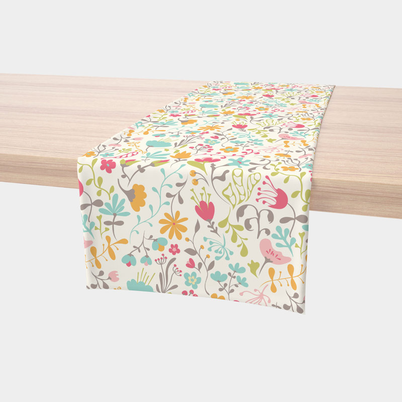 Mikell Blooming Springs Table Runner, 72" L x 12" W